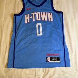 Nike Blue H-Town Jersey